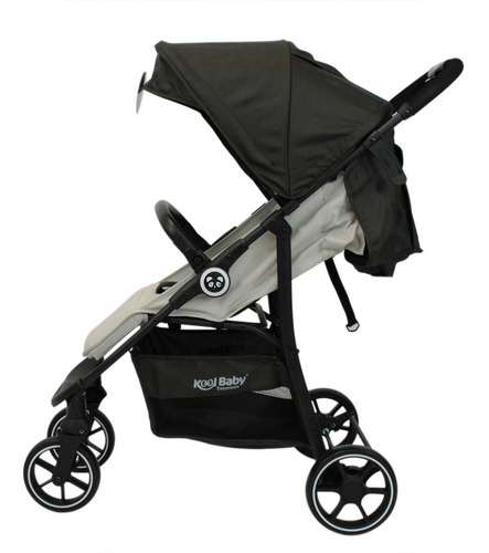Sistema De Viaje Con Accesorios Kool Baby Ts-01 Color Negro Chasis Negro