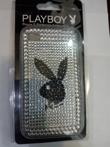 Forro Para Telefono Celular Ipone 4 Playboy Diamante Acrilic