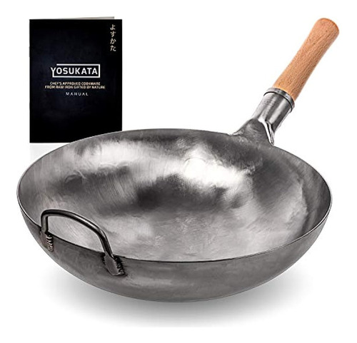 Sartenes Wok De Acero Al Carbono