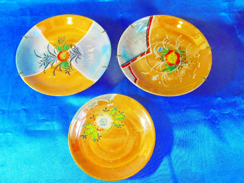 El Arcon Trio De Platos De Porcelana Made In Japan 29114