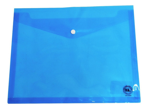 Carpeta Segura Carta Plast Tipo Sobre Con Fuelle