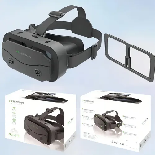 Óculos VR Celular VR Shinecon SC-G13 Android/iOS Preto | MercadoLivre
