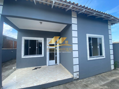 Imagem 1 de 10 de Jmc037-6 Casa De 2 Quartos, Área Gourmet E Piscina Em Unamar