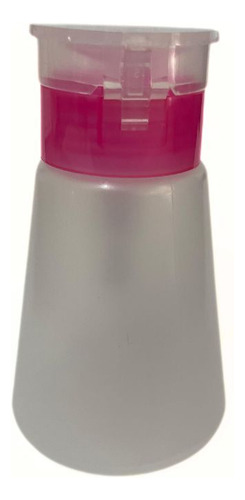 Kit 2 Porta Acetona Cônico Com Dosador 180ml Soft Clean