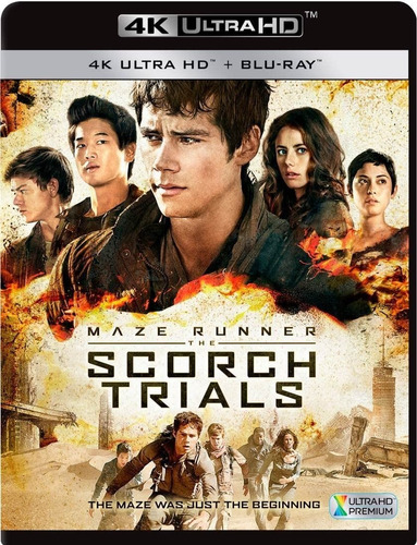 Maze Runner Pelicula 4k Ultra Hd + Blu-ray + Digital Hd Nvo