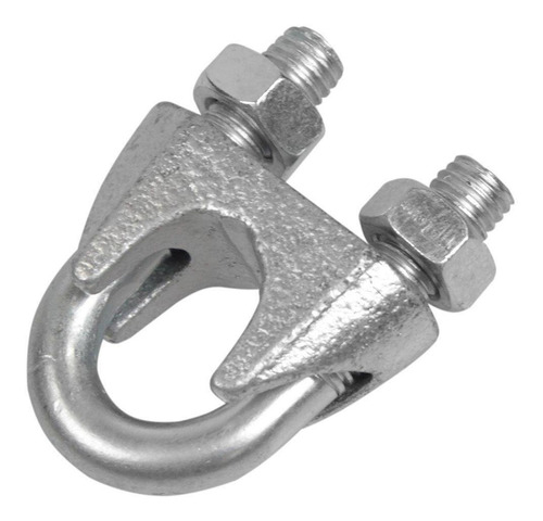 Clips Grampo P/cabo De Aco 3/16 5 Unidades