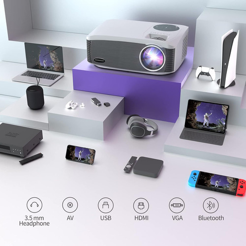 Proyector Profesional 8k Android Ultrabrillo 30,000 Lumen