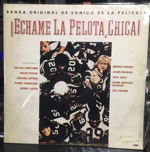 Echame La Pelota, Chica! Soundtrack Vinilo Lp  Nac. Liniers 