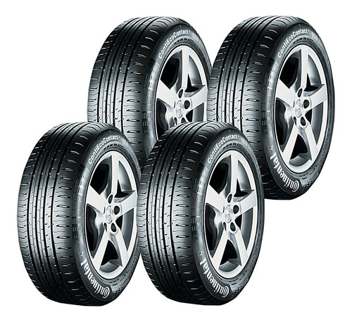 Kit De 4 Llantas 245/45r18 96w Continental Contiecocontact 5
