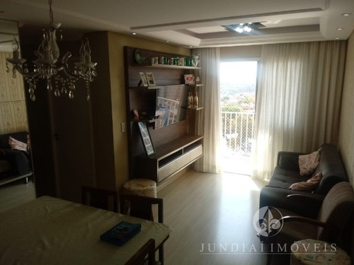 Vendo Lindo Apartamento No Altos Do Pacaembu Em Jundiaí, 74 M², Andar Alto, Vista Panorâmica, 03 Dormitórios (01 Suíte) 02 Vagas, Lazer Completo, Bairro Com Todas As Comodidades. E - Ap00291 - 347845