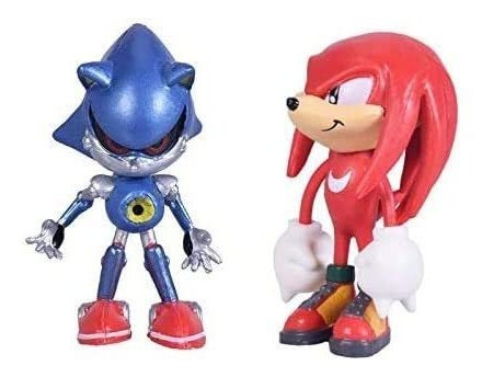 Boneco De Ação Do Sonic, 6 Peças De Bonecos Clássicos