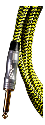 Cabo Para Instrumento Seizi Energy 3m P10/p10-yellow & Black