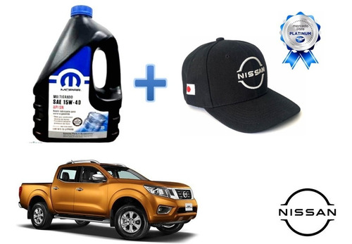 Garrafa Aceite Mopar + Gorra Nissan Frontier 2015 A 2020