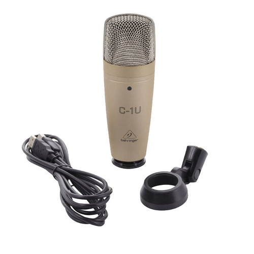 Micrófono Usb Behringer C1U – Condensador Cardioide
