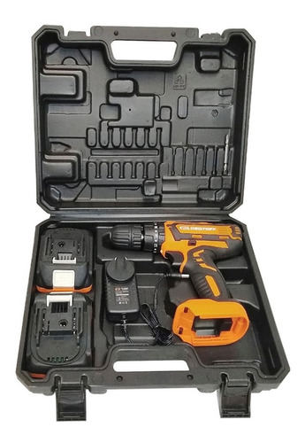 Taladro percutor atornillador inalámbrico de 10mm Lüsqtoff ATL18-8B 18V + accesorio 220V