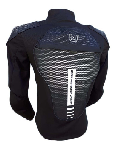 Imagen 4 de 8 de Remera Moto Cuatri Protección Primera Piel Upper Motoscba