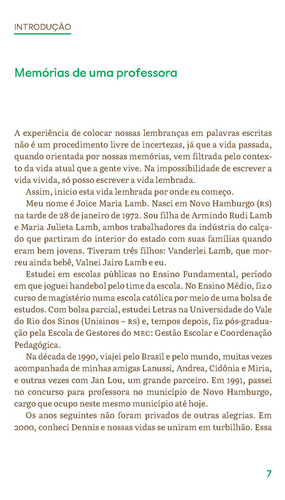 A vida escrita: Memórias de uma professora, de Lamb, Joice. Editorial Ática, capa mole em português, 2022