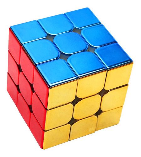 Cuberspeed Cyclone 3x3 Speed Cube Metálico Brillante Mmg