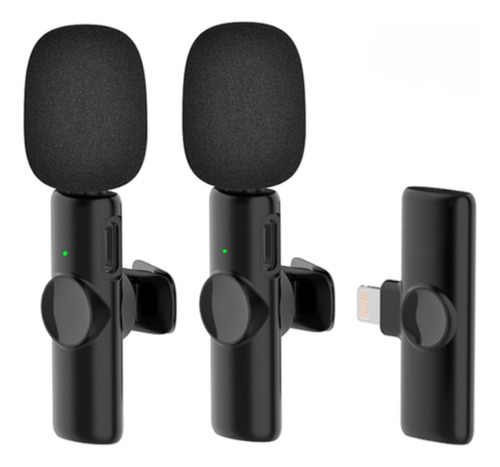 Microfono Inalambrico Solapero Compatible Lightning Ip K11