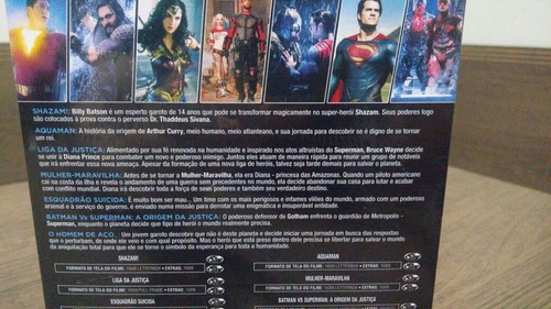 Imagem 6 de 7 de Coleção Dc 7 Filmes Box 7 Dvds Original, Novo E Lacrado