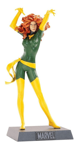 Boneco Eaglemoss Fênix Jean Grey Ed 11 Marvel Barateirominis