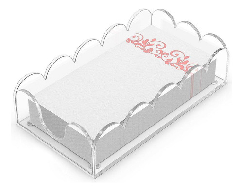 Soporte De Servilleta De Acrílico Desktop Rack Decoración
