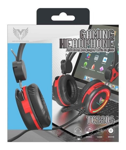 Auriculares Gamer Vincha Gamer Pc Ps4 Xbox One Mtk Tc3204