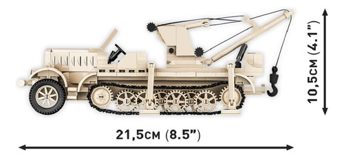 Coleção Histórica Cobi Segunda Guerra Mundial Sdkfz Famo