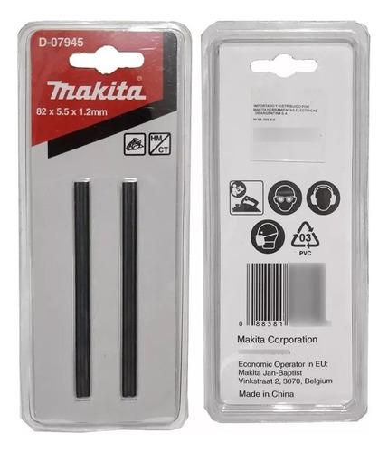 Juego De Cuchillas Cepillo Makita