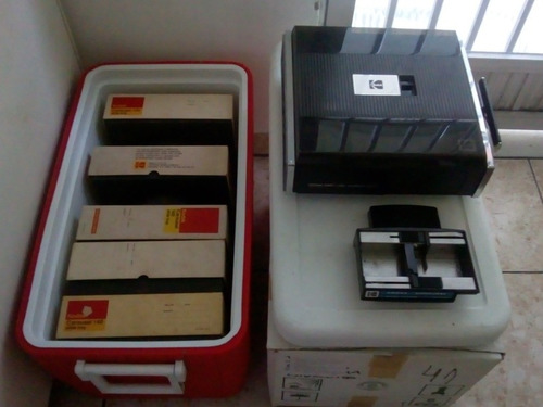 Projetor De Slides Antigo Kodak Carousel Falta Lente