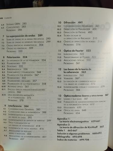 Óptica. Hecht. 3a Edición Addison-wesley (libro) (Usado)