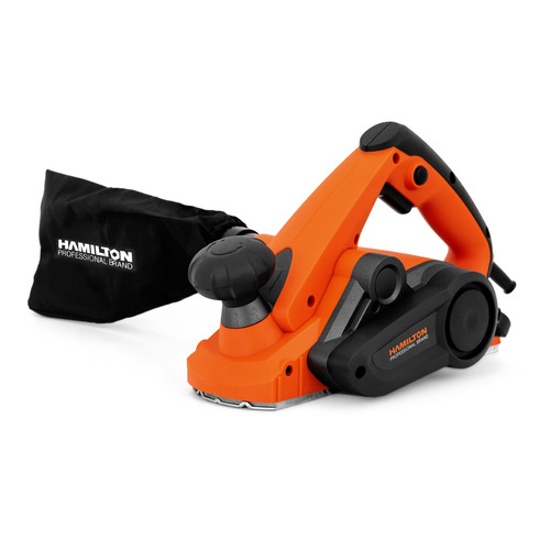 Imagen 1 de 12 de Cepillo Eléctrico De Mano Garlopa 82mm 220v 900w Con Accesorios - Hamilton Hce001
