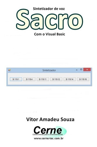 Livro Sintetizador De Voz Sacro Com O Visual Basic