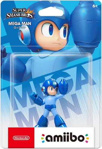 Amiibo Megaman Super Smash Bros Nuevo