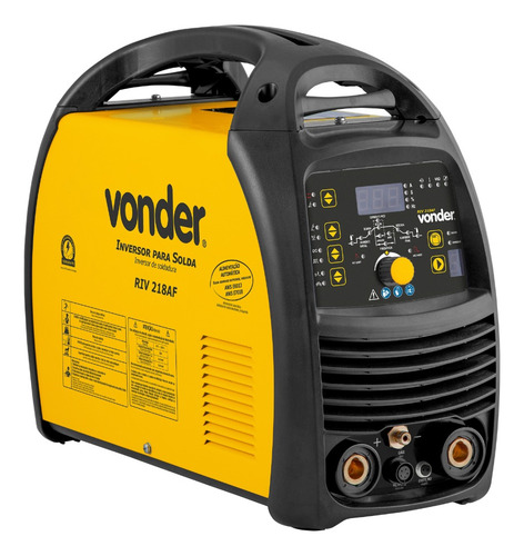 Inversor Para Solda Tig E Eletrodo 200 A Digital 265v Vonder Cor Amarelo Frequência 50 Hz / 60 Hz