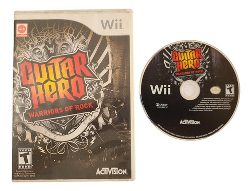 Guitar Hero Warriors Of Rock Wii (Reacondicionado)