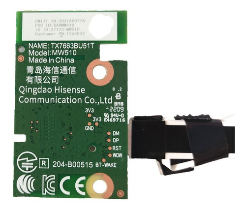 Modulo Wifi Hisense Para Modelo: 50a6h
