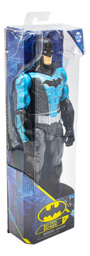 Dc Bat-tech Batman Traje Azul Figura 29cm Spin Master Cd