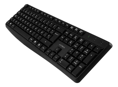 Kit De Teclado Y Mouse Acteck Kt25, Inalámbrico, Usb, Negro