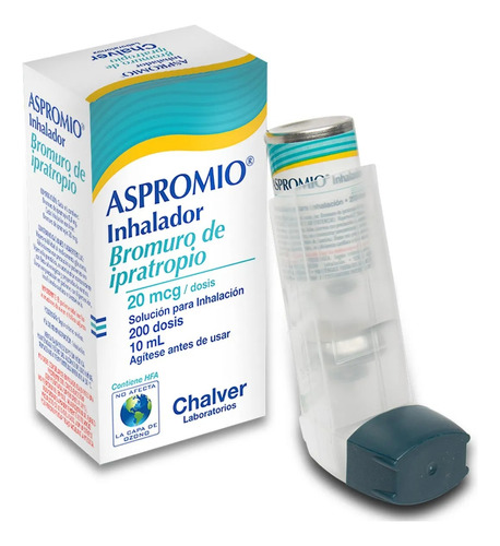 Aspromio Inhalador Bromuro Ipra - Unidad a $15000