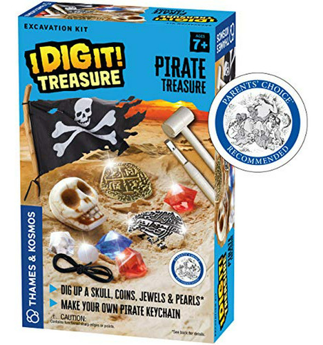 Thames & Kosmos I Dig It! Treasure - Kit De Excavación Del T