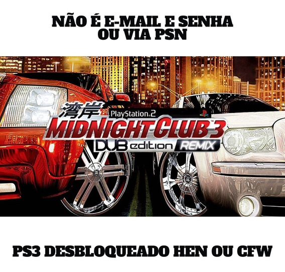 Midnight Club 3 Dub Edition Remix Ps3 | MercadoLivre ?
