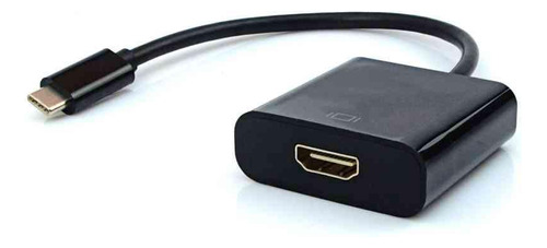 Cabo Adaptador Usb Tipo-c M X Hdmi F Adp-303bk Plus Cable