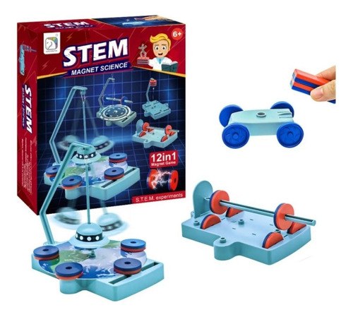 Set Infantil Ciencia Magnetica