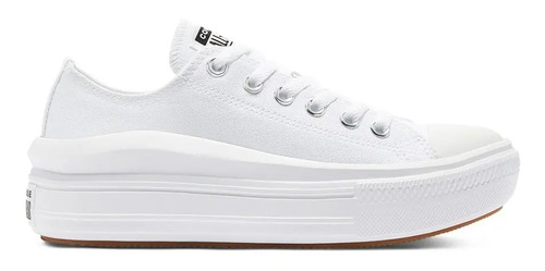 Tenis Converse Mujer 570257c Plataforma Blancas | Meses sin intereses