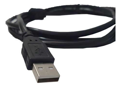 Cable de impresora universal compatible USB 2.0 A+b de 1,5 m, todos los colores, negro