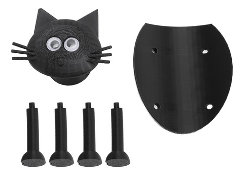 Juego De 3 Soportes Para Papel Higiénico Con Forma De Gato,