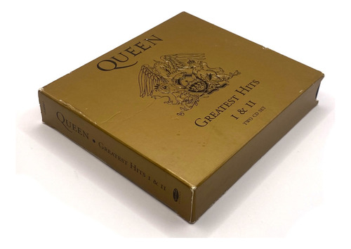 Box 2 Cd's Queen - Greatest Hits I & Il / Made In Usa 1992 