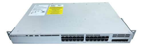 Switch Cisco 24 Portas Gigabit Poe+ 4x Sfp C9200l-24p-4g-e