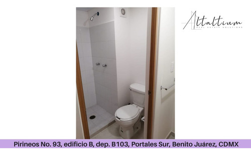Venta Departamento Calle Pirineos No. 93, Edificio B, Depto.b103, Portales Sur, Benito Juarez, Cdmx Pma26-di